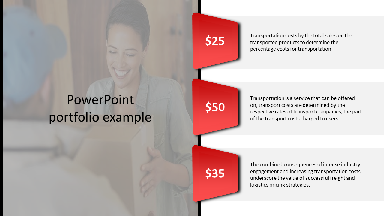 powerpoint portfolio examples